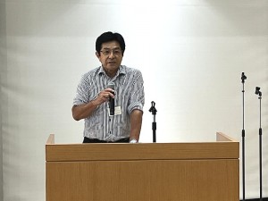 手合わせ分析用試料解説((株)古田産業の古田社長)