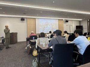大江会長による開会挨拶